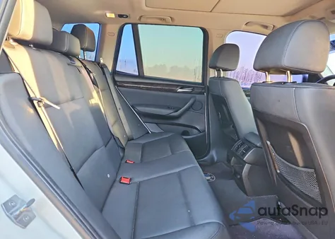 2014 BMW X3 xDrive28I z USA, uszkodzony, nr VIN 5UXWX9C53E0D37188